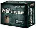 10mm 60 Grain Hollow Point 20 Rounds Liberty Ammunition