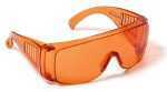 Standard Safety Glasses - Citrus High-Impact Polycarbonate Optically Correct Glare-Free Can Fit Over eyeg