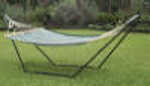 Hammock Stand 136" X 40" 45" - 1-1/4" Tubular Steel 2 Plated "S" Hooks Accommodates Most Hammocks Easy To Set-Up