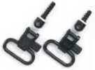 Uncle Mikes 1" Black Quick Detach Sling Swivels For Bolt Action Rifles Md: 13112