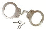 Smith & Wesson Nickel Adjustable Handcuffs Md: 350103