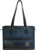 CAMELEON S&W Structured Hand- Bag CC Purse Blue