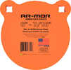 Ar-mor 6" Mil46100 Steel Gong 7/16" Thick Orange Round