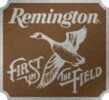 Open Road BRANDS BURNISHED EMB Tin Sign Remington First In Fd