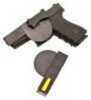 Versacarry 9Sm Zerobulk IWB Size Small Black Resin Belt Clip Fits 3.50" Barrel Ambidextrous Hand