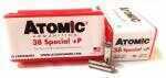 38 Special 148 Grain Lead 50 Rounds Atomic Ammunition