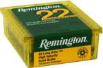 22 Long Rifle 40 Grain Lead 100 Rounds Remington Ammunition