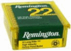 22 Long Rifle 36 Grain Hollow Point 100 Rounds Remington Ammunition