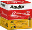 22 Long Rifle 40 Grain Lead 250 Rounds Aguila Ammunition