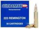 223 Rem 55 Grain Full Metal Jacket 50 Rounds ULTRAMAX Ammunition 223 Remington