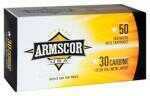 30 Carbine 110 Grain Full Metal Jacket 50 Rounds Armscor Ammunition