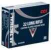 CCI AR Tactical 22 LR 40 gr 1200 fps Copper-Plated Round Nose Ammo 300 Box