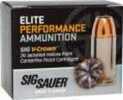 38 Super Automatic 125 Grain Hollow Point 20 Rounds Sig Sauer Ammunition