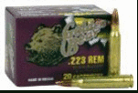 223 Rem 62 Grain Hollow Point 20 Rounds BEAR Ammunition 223 Remington