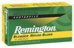 12 Gauge 3" Lead Slug  1 oz 5 Rounds Remington Shotgun Ammunition