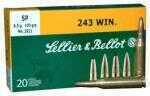 243 Win 100 Grain Soft Point 20 Rounds Sellior & Bellot Ammunition 243 Winchester