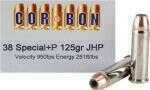 38 Special 125 Grain Hollow Point 20 Rounds Corbon Ammunition