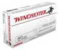40 S&W 180 Grain Hollow Point 50 Rounds Winchester Ammunition