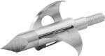 Flying Arrow BROADHEAD Cyclone 100 Grains 1" Cut 3/Pk Silver