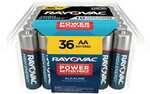Rayovac High Energy Alkaline Aa Batteries 36 Pack