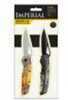 Imperial Knife SNOWBLIND Liner Lock 3" Blade 2-Pack Blaze/CMO