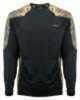 Medalist Performance Crew Ls Level-2 Black/Rt Camo Medium