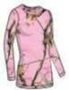 Medalist WOMENS Performance Crew long sleeve Level-2 Pink Camo Medium