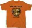 Real Tree YOUTH'S T-Shirt "Lab Crest" Medium Texas Orange