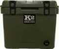 K2 COOLERS Summit Series 30 Qt Duck Boat Green