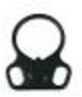 GUNTEC AR15 Single Point Sling Adapter AMBI Black