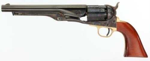 Taylor/Uberti 1860 Army:Steel Frame.44 Caliber 8" Barrel Color Case Blued