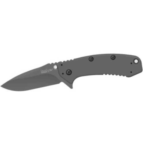 Kershaw 1555TI Cryo Folder 2.75" 8Cr13MoV Stainless Steel TiCN Gray Drop Point 410 DL