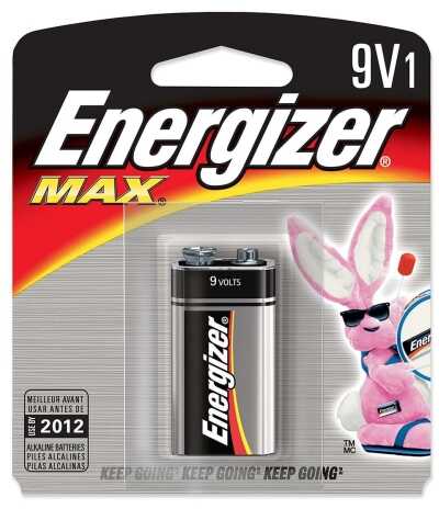Energizer Max Batteries 9V 1Pk