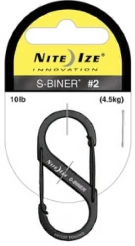 Nite Ize S-Biner Size 2 Black