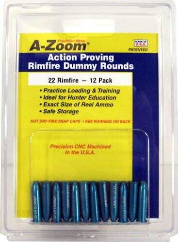 A-Zoom 22LR Dummy Rd 12Pk 12/10