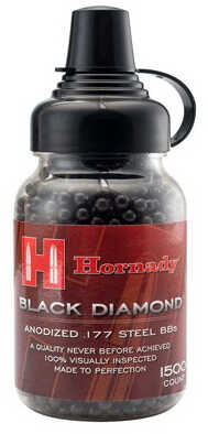 Umarex Hornady Black Diamond .177 Steel BBs Bottle of 1500 2211056