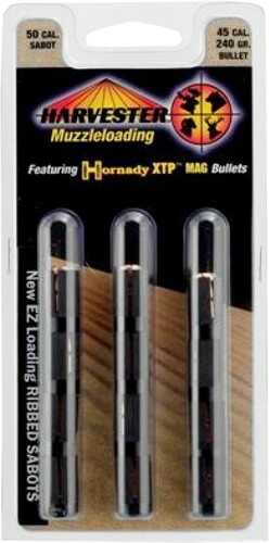 Harvester XTP 50 Caliber 240 Grains .452 Hornady XTP Sabot 12Pk