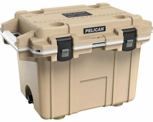 Pelican Coolers Im 50 Quart Elite Tan/white