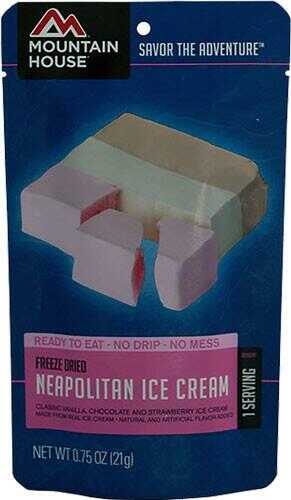 Mountain House Neapolitan Ice Cream BAR 1 Serving Dessert