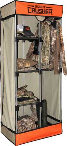 Scentcrusher Hunter's Travel Closet with Ozone Generator