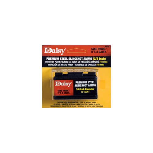 Daisy 3/8in. Slingshot Ammo Steel 75 ct. Model: 8183