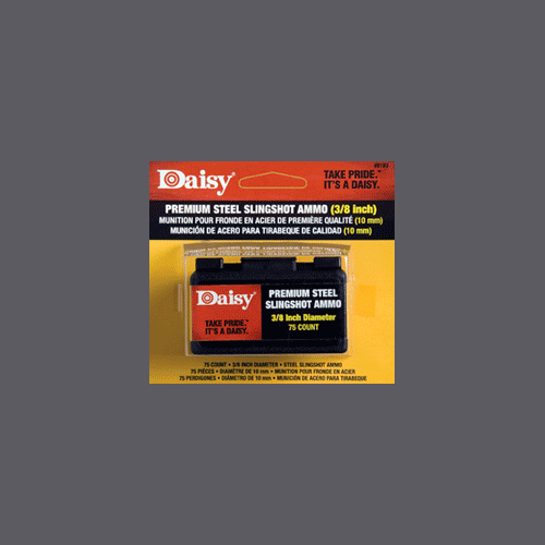 Daisy 3/8in. Slingshot Ammo Steel 75 ct. Model: 8183