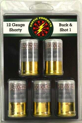 12 Gauge 3/4" Lead & 7 1/2 N/a 5 Rounds Exotic Shotgun Ammunition