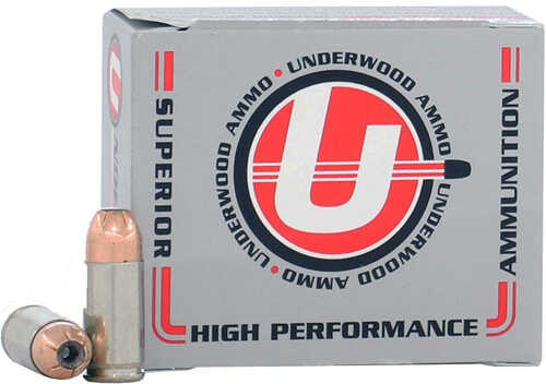 9mm Luger +P 124 Grain Hollow Point 20 Rounds Underwood Ammunition
