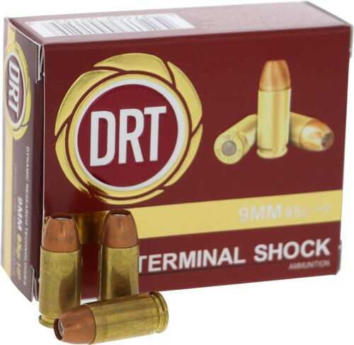 9mm Luger 85 Grain Jacketed Hollow Point 20 Rounds DRT Technology Ammunition