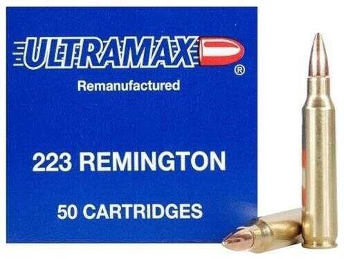 223 Rem 55 Grain Full Metal Jacket 50 Rounds ULTRAMAX Ammunition 223 Remington
