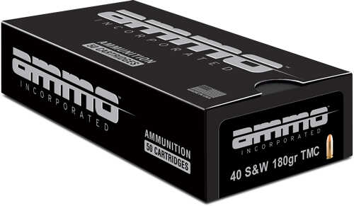 Ammo Inc 40S&W 180Gr TMC 50Rd 20Bx/Cs