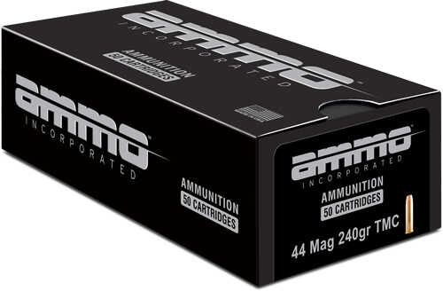 Ammo Inc 44Mag 240Gr TMC 50Rd 20Bx/Cs