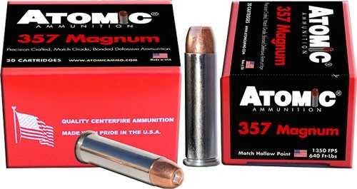 357 Sig 147 Grain Hollow Point 20 Rounds Atomic Ammunition