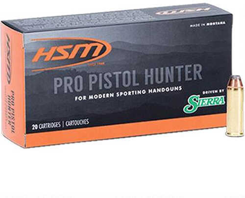 45 Colt 300 Grain Jacketed Soft Point 20 Rounds HSM Ammunition